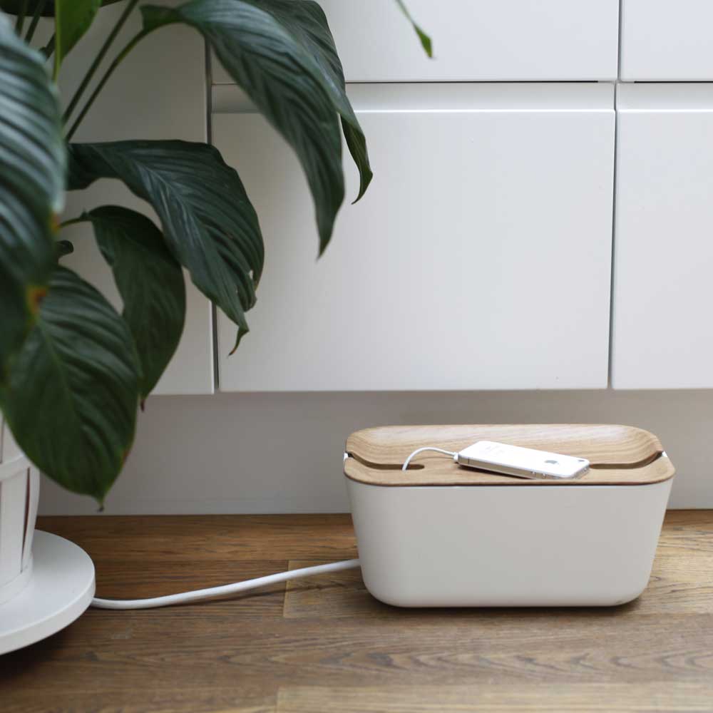 Bosign® Hideaway Cable Organiser - Natural / White