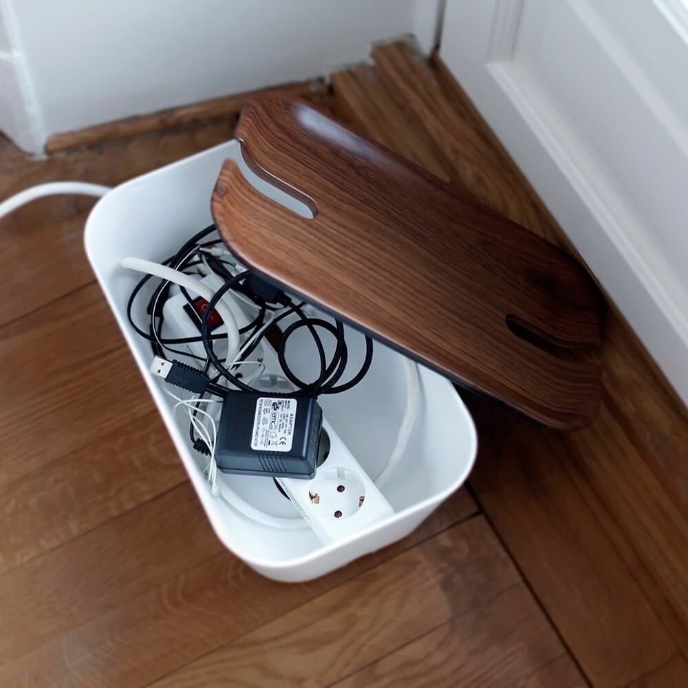 Bosign® Hideaway Cable Organiser - Natural / White