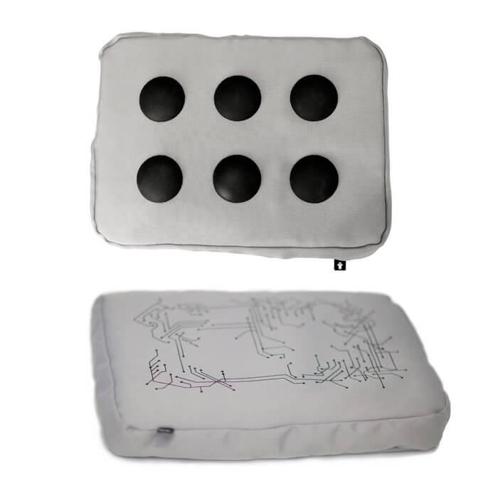 Bosign® Surf Pillow Hitech Laptop Cooler – Silver
