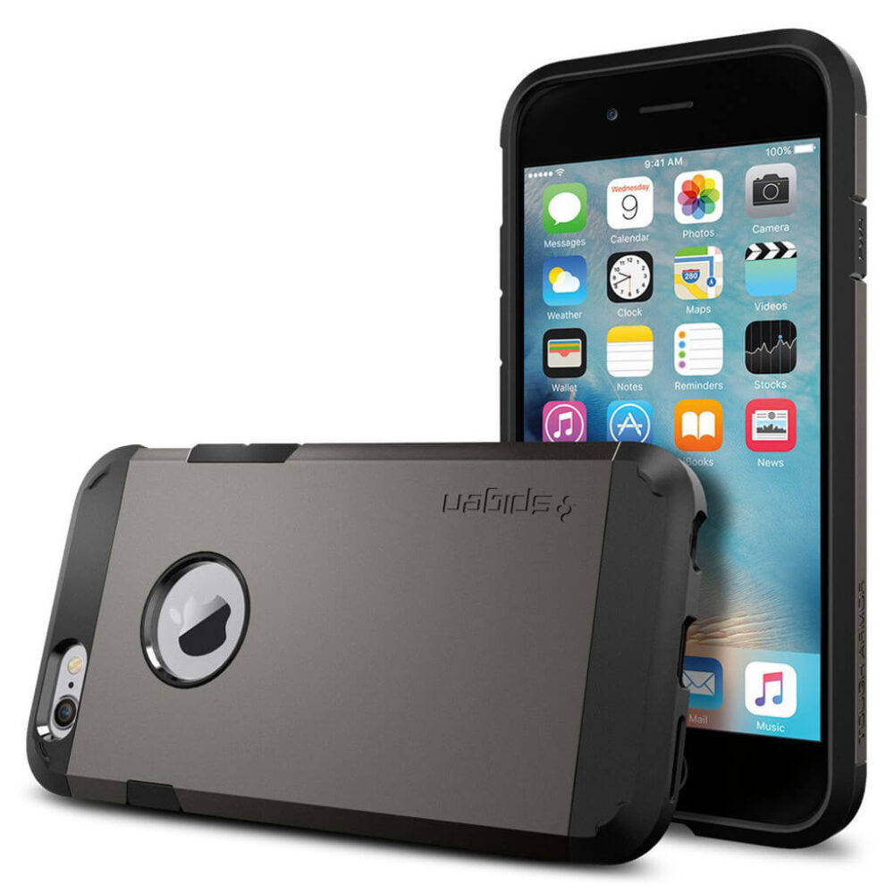 Spigen® Tough Armor™ SGP11612 iPhone 6 / 6s Case - Gunmetal