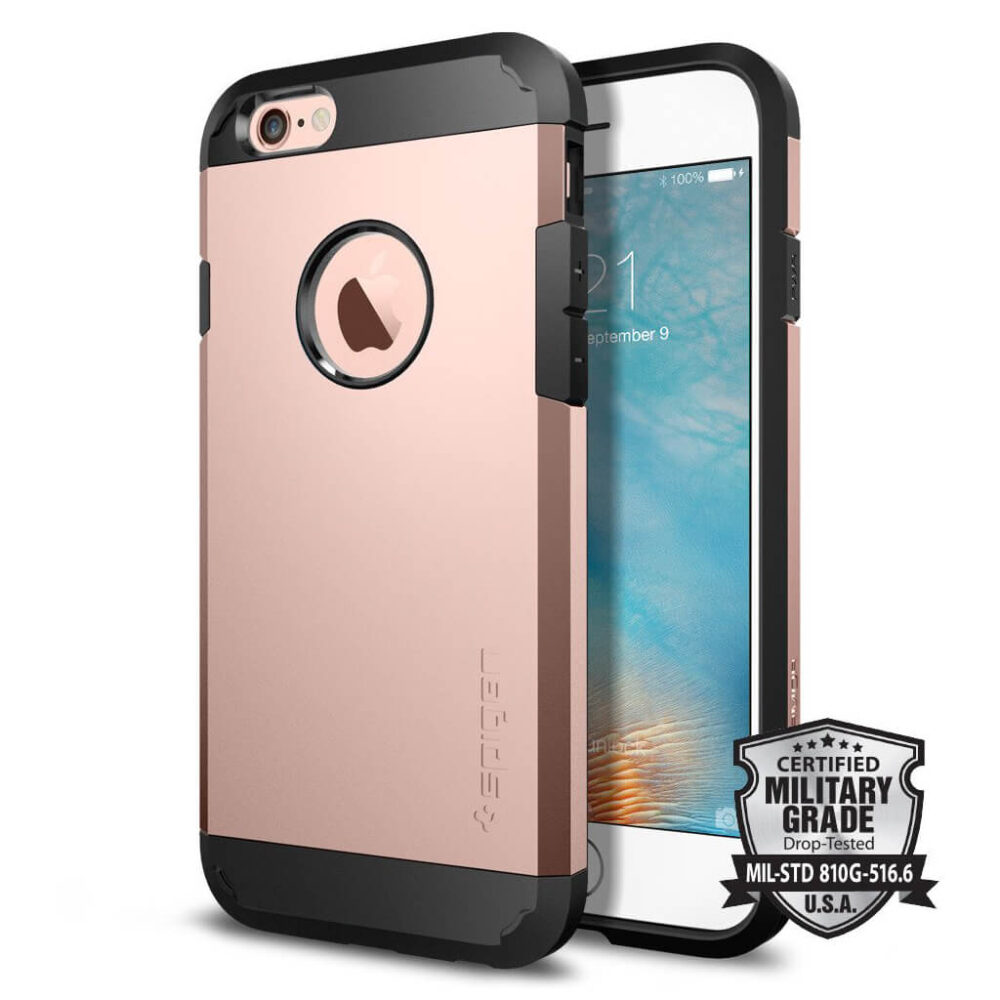 Spigen® Tough Armor™ SGP11741 iPhone 6 / 6s Case - Rose Gold