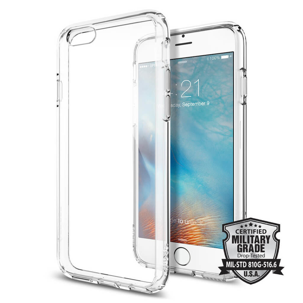 Spigen® Ultra Hybrid™ SGP11598 iPhone 6 / 6s Case - Crystal Clear
