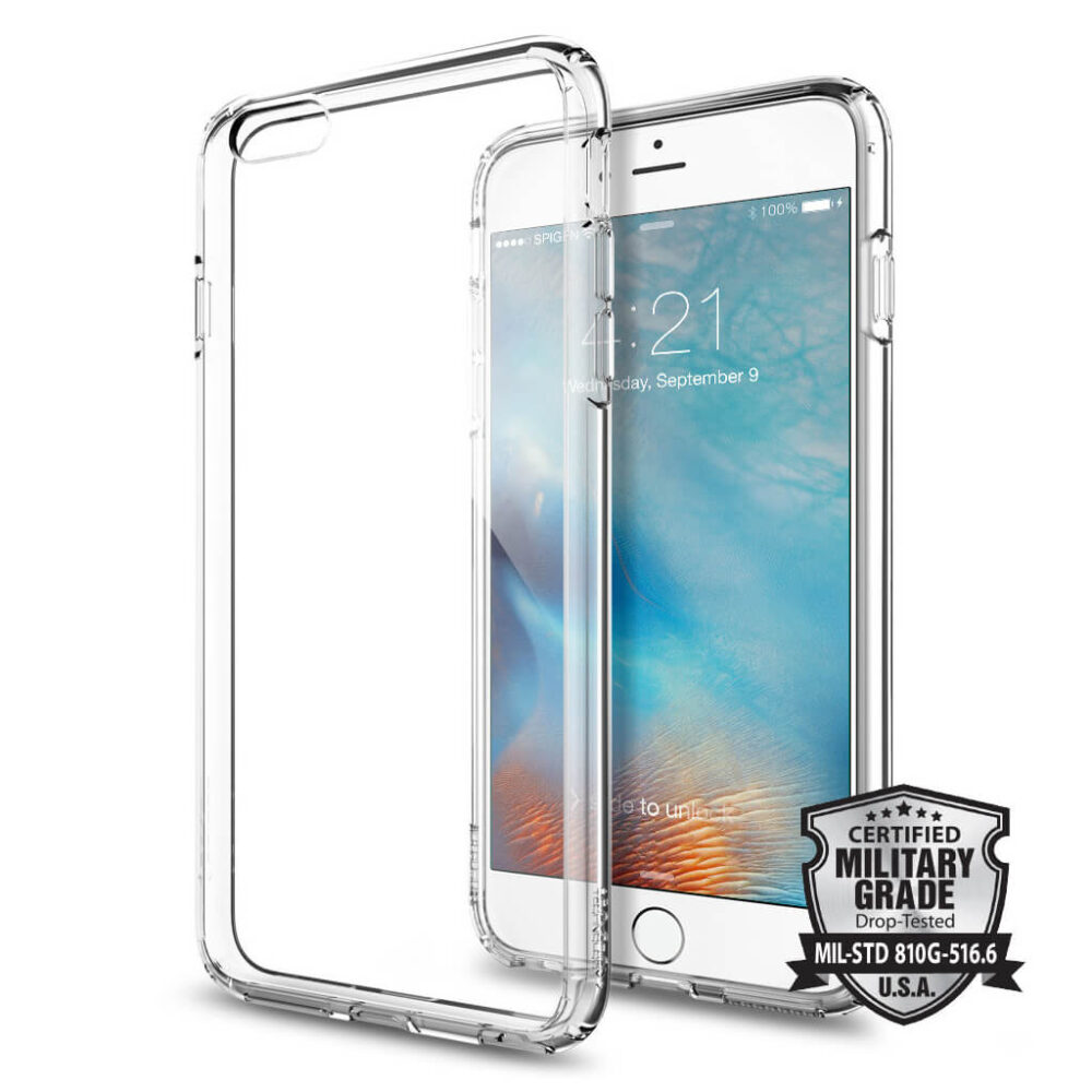 Spigen® Ultra Hybrid™ SGP11644 iPhone 6 Plus / 6s Plus Case - Crystal Clear