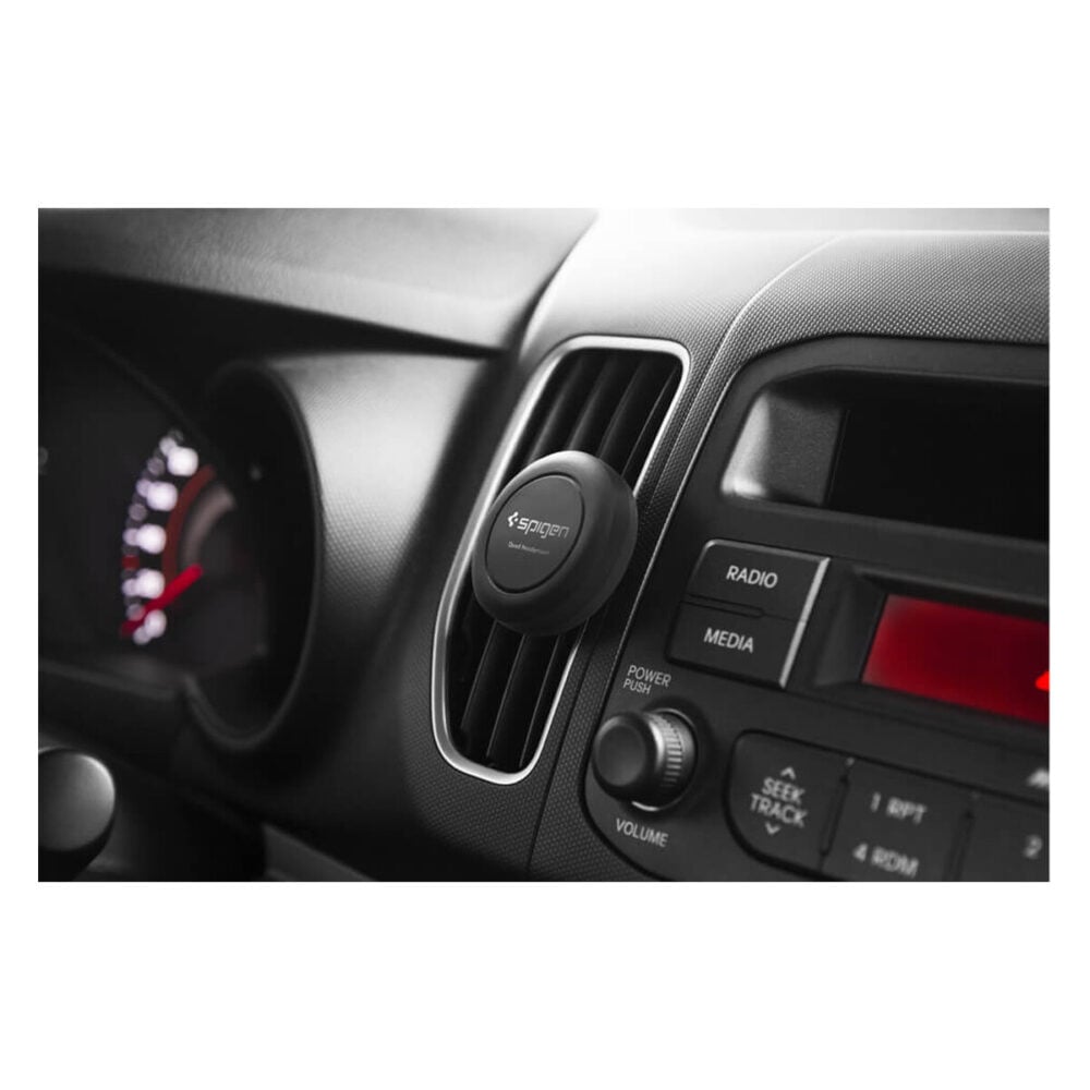 Spigen® Kuel® A200 SGP11583 Magnetic Air Vent Car Mount - Black