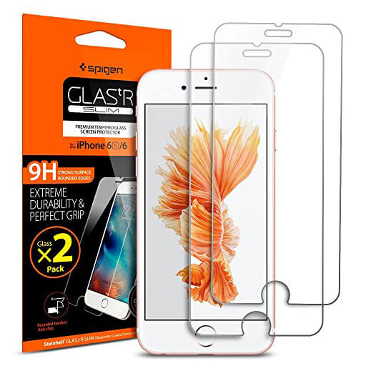 Spigen® (x2.Pack) GLAS.tR™ SGP11783 iPhone 6 / 6s Premium Tempered Glass Screen Protector