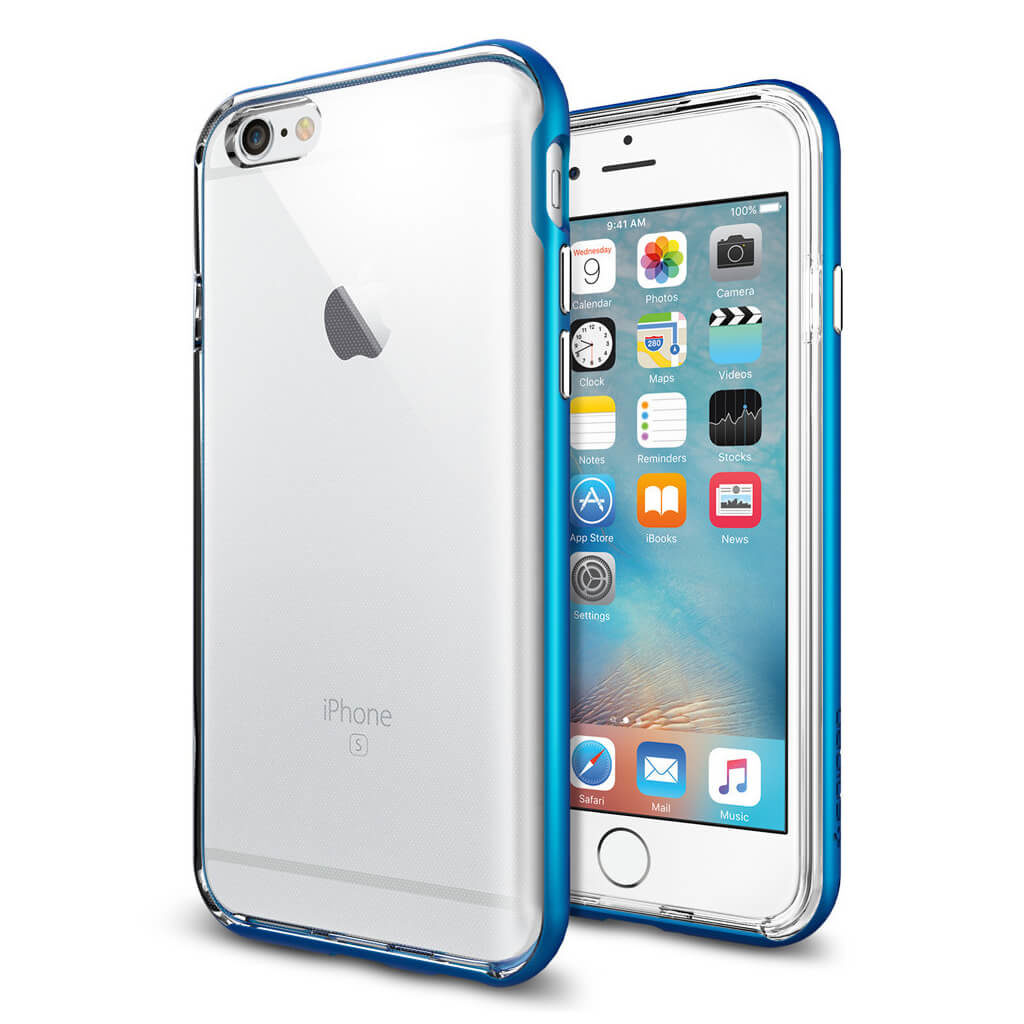 Spigen® Neo Hybrid EX SGP11625 iPhone 6s/6 Case – Electric Blue