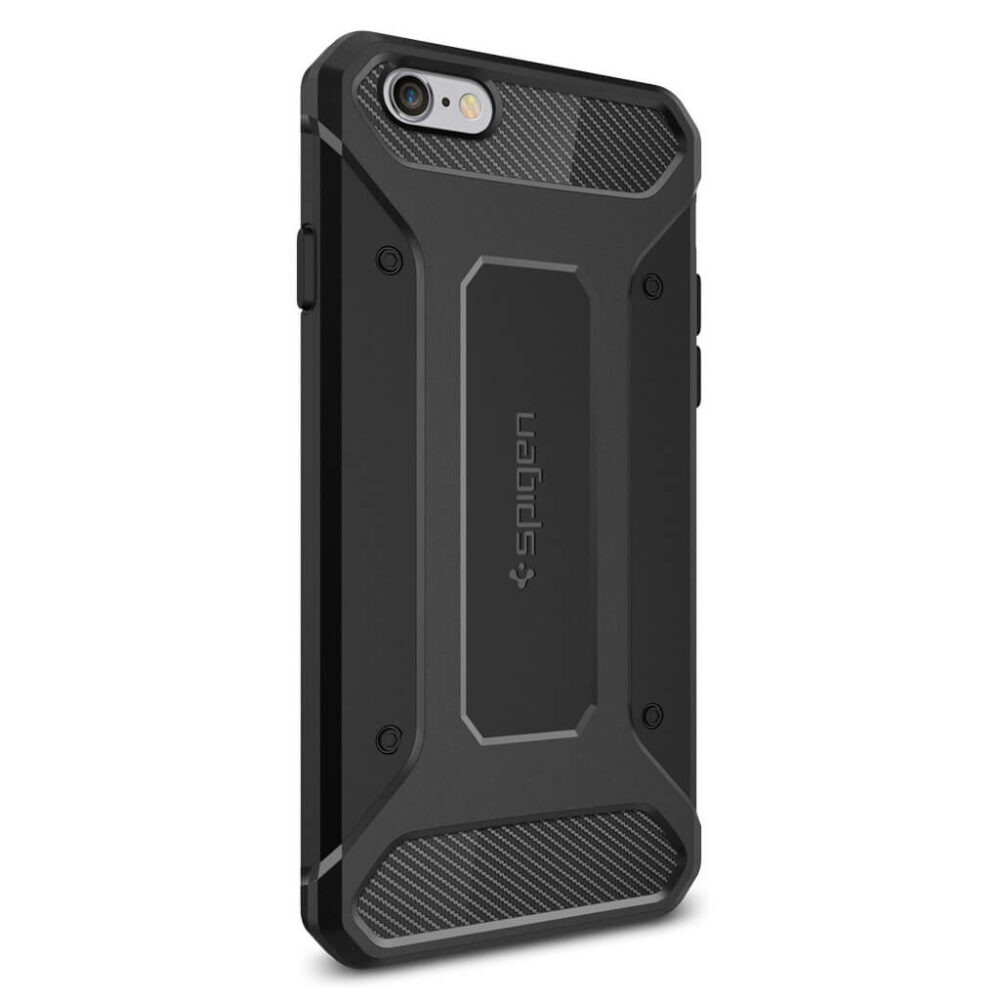 Spigen® Rugged Armor™ SGP11597 iPhone 6 / 6s Case - Black