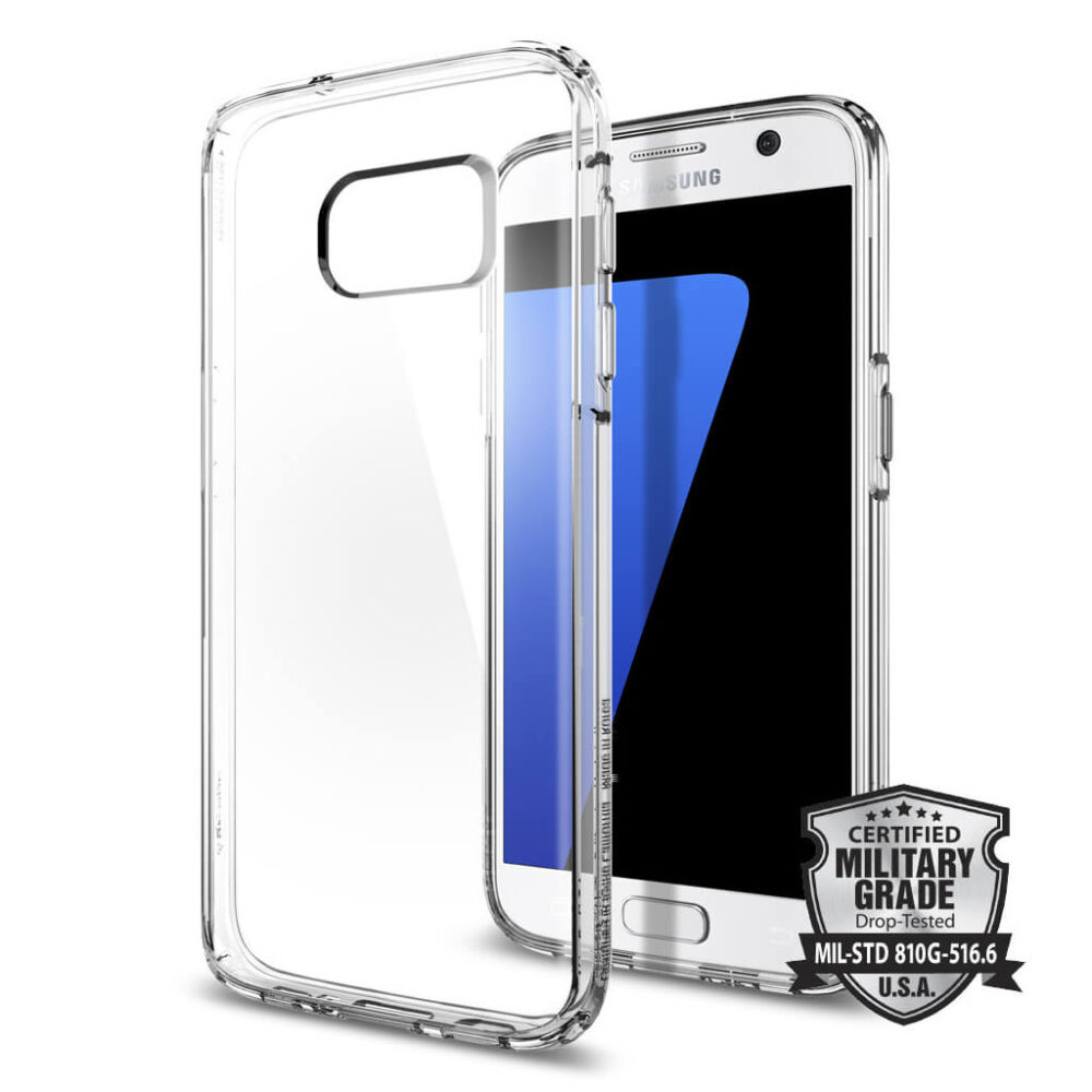 Spigen® Ultra Hybrid™ 555CS20008 Samsung Galaxy S7 Case - Crystal Clear