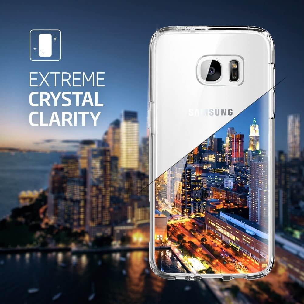 Spigen® Ultra Hybrid SGP 556CS20034 Samsung Galaxy S7 Edge Case – Crystal