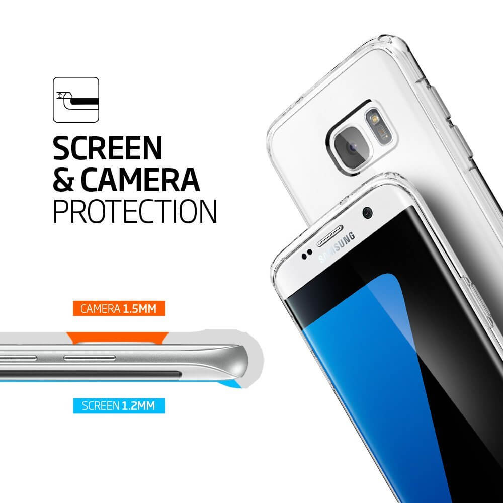 Spigen® Ultra Hybrid SGP 556CS20034 Samsung Galaxy S7 Edge Case – Crystal