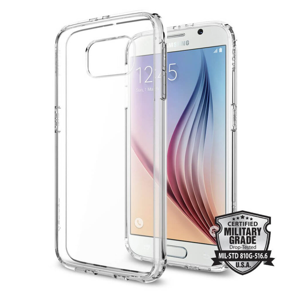 Spigen® Ultra Hybrid™ SGP11317 Samsung Galaxy S6 Case - Crystal Clear