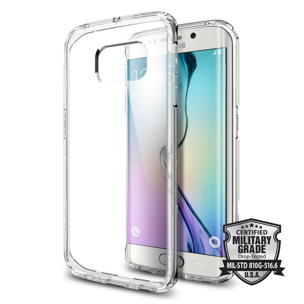 Spigen® Ultra Hybrid SGP11419 Samsung Galaxy S6 Edge Case – Crystal