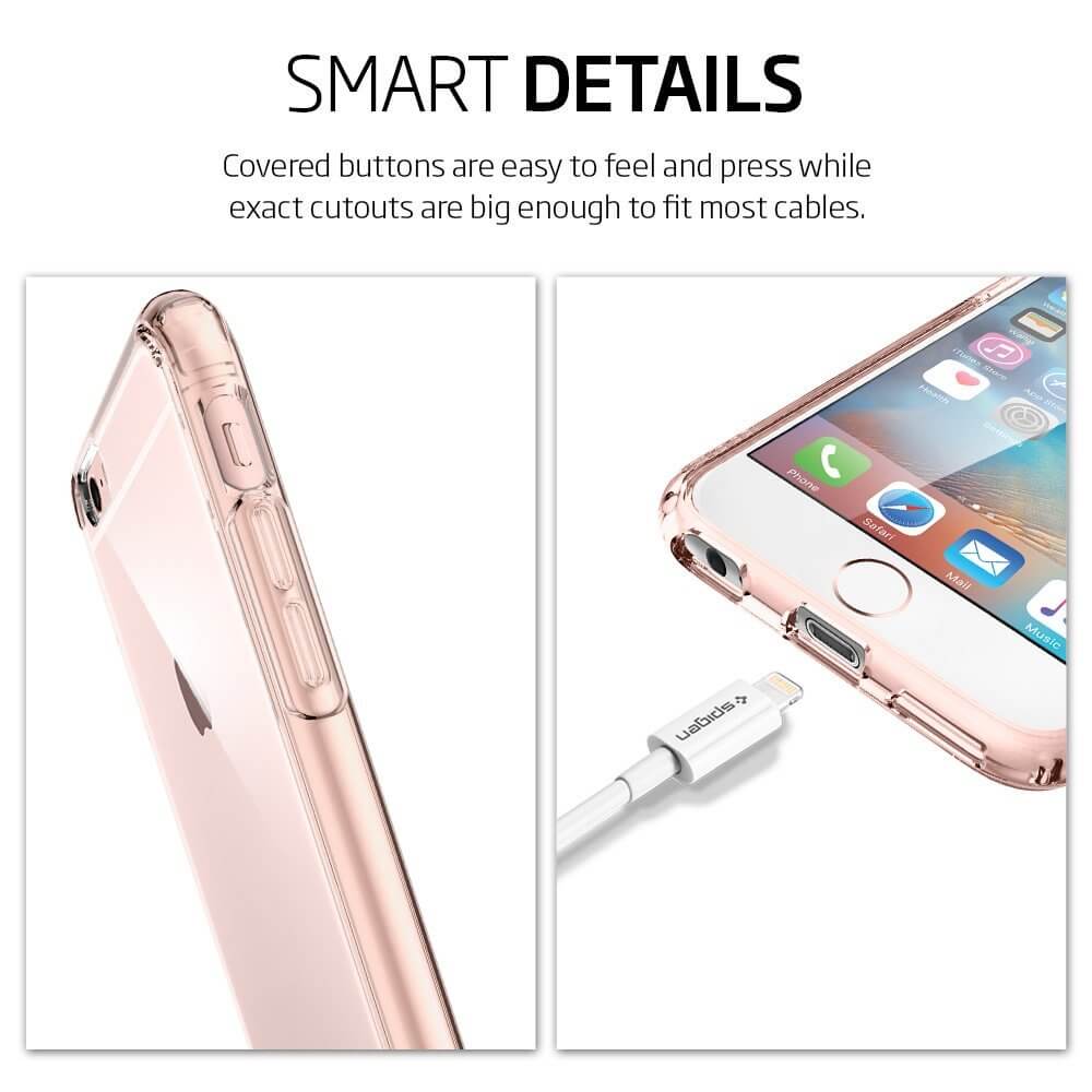 Spigen® Ultra Hybrid SGP11726 iPhone 6s Plus/6 Plus Case - Rose Crystal