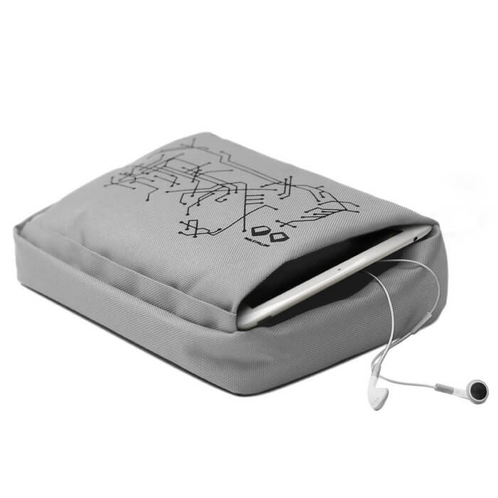 Bosign® Tablet Pillow Hitech 2.0 - Graphite Silver