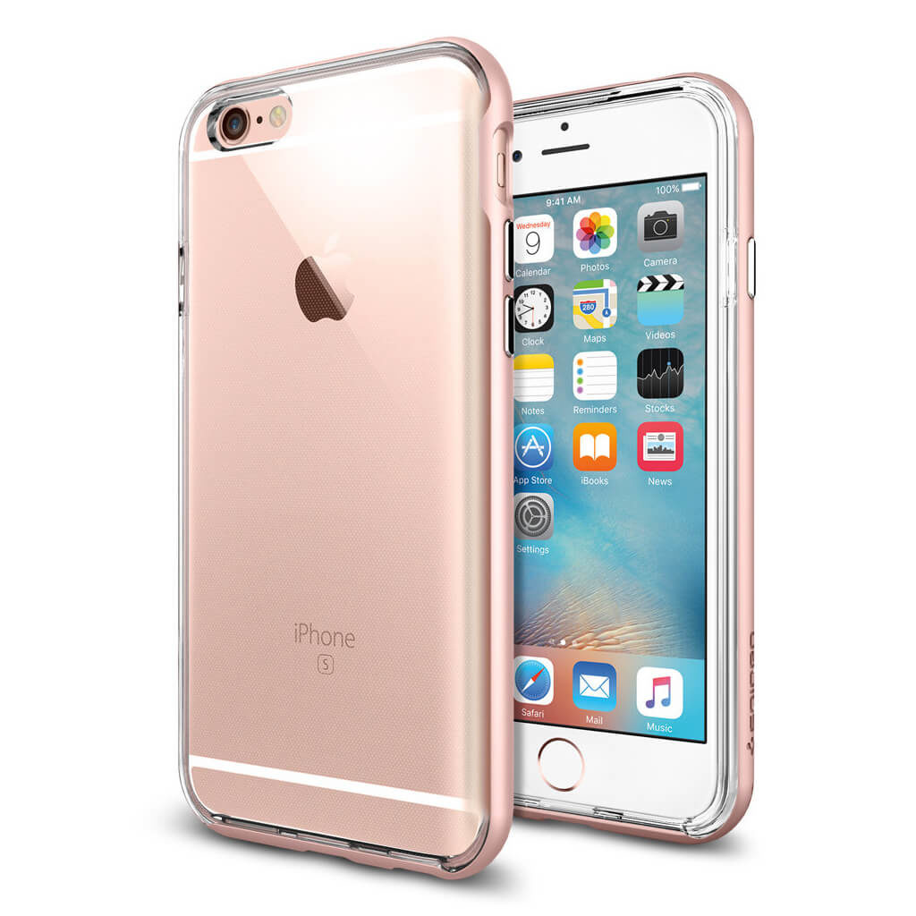 Spigen® Neo Hybrid EX SGP11725 iPhone 6s/6 Case – Rose Gold