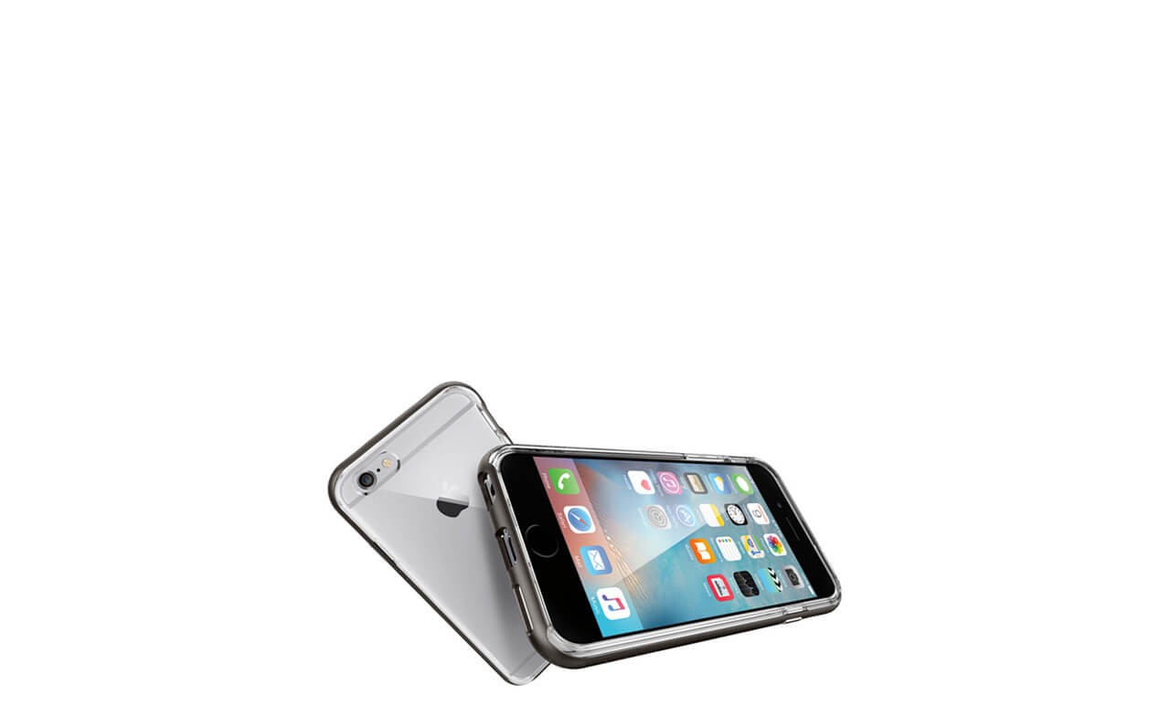 Spigen® Neo Hybrid EX SGP11816 iPhone 6s/6 Case – Gunmetal