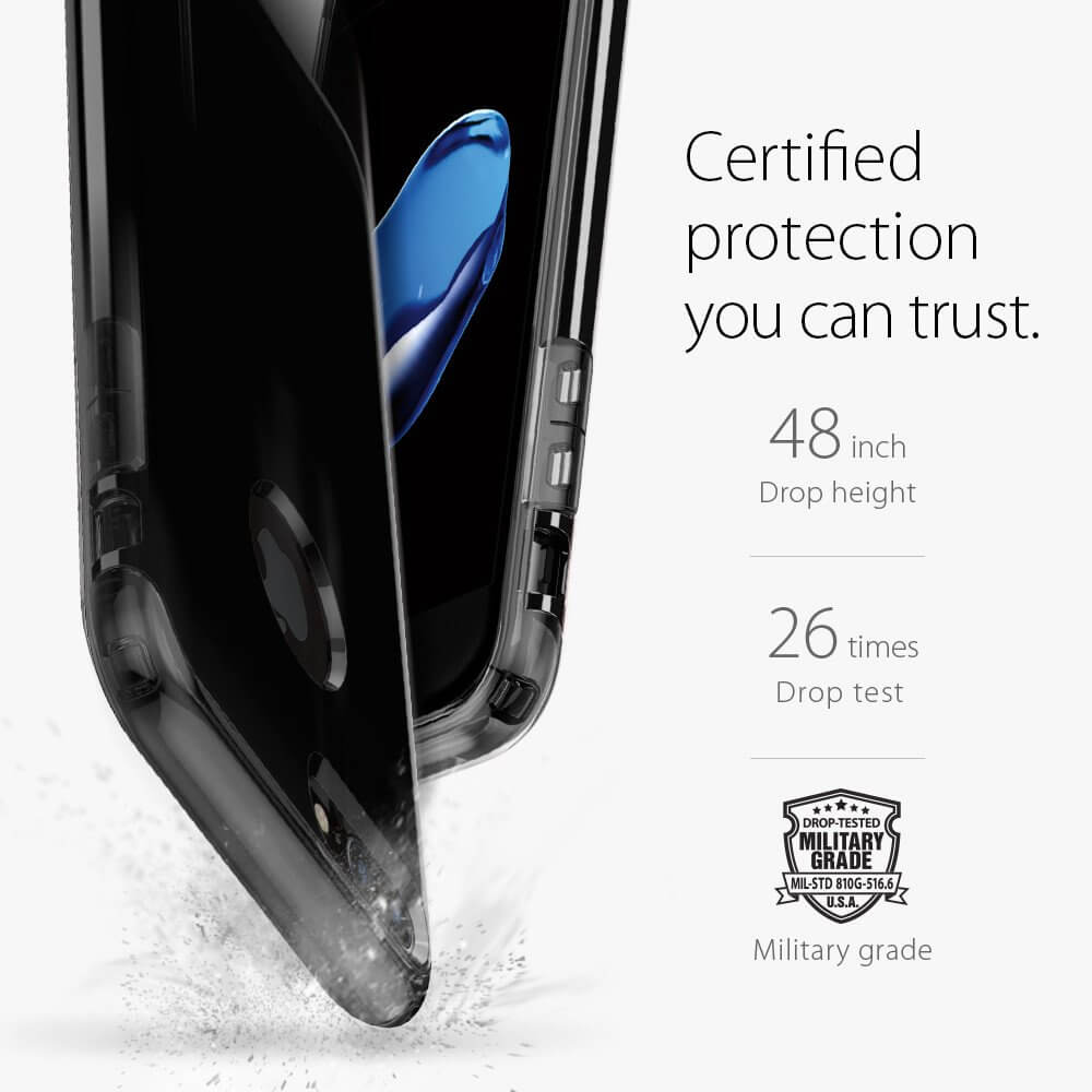 Spigen® Hybrid Armor™ SGP 043CS20849 iPhone 7 Plus Case - Jet Black
