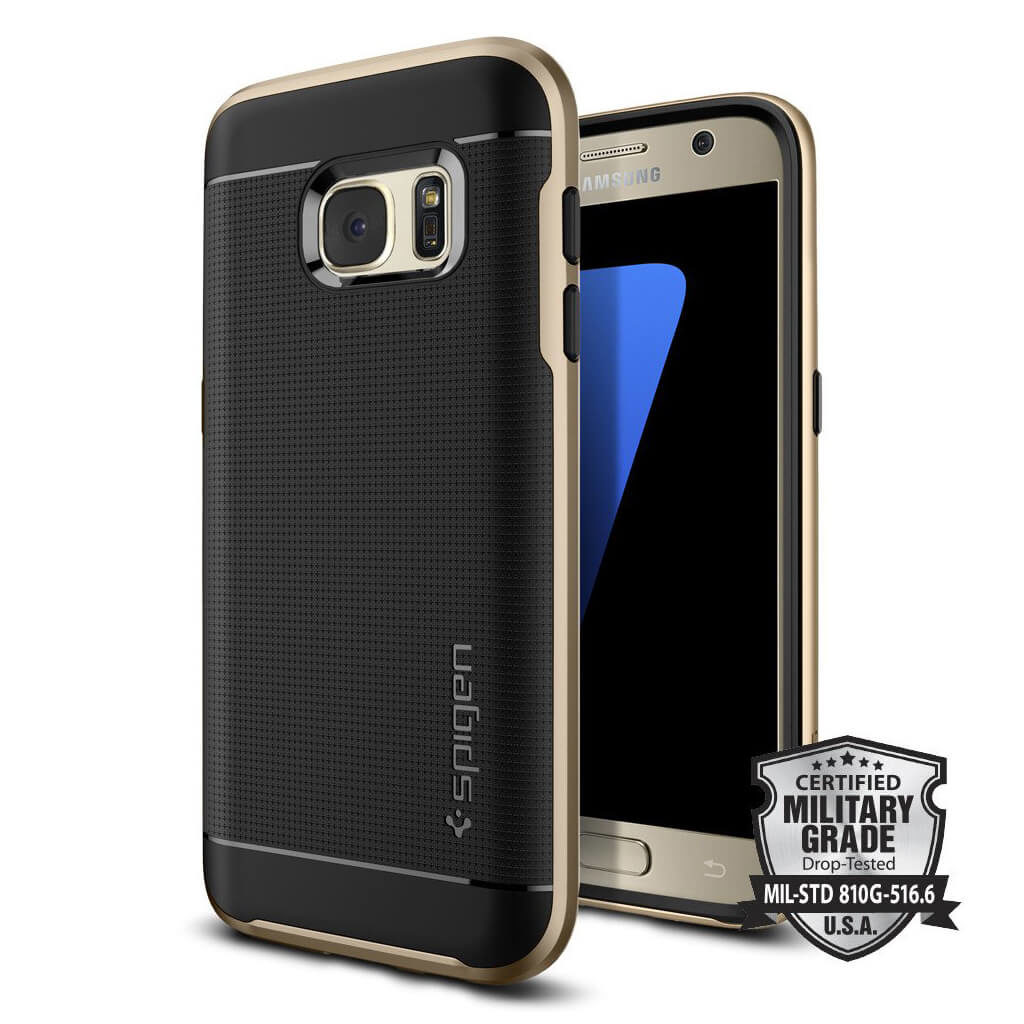 Spigen® Neo Hybrid™ 555CS20202 Samsung Galaxy S7 Case - Champagne Gold