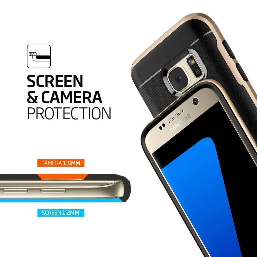 Spigen® Neo Hybrid™ 555CS20202 Samsung Galaxy S7 Case - Champagne Gold