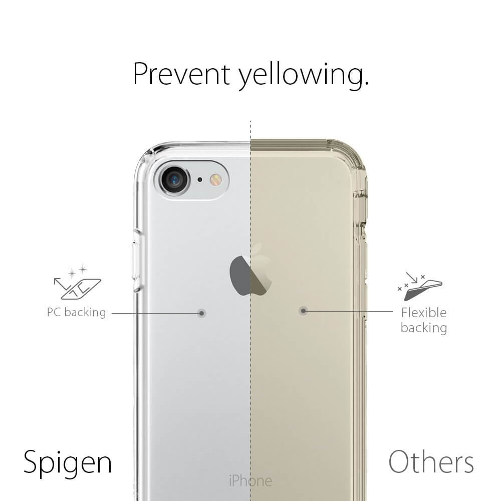 Spigen® Ultra Hybrid™ SGP 042CS20443 iPhone 7 Case - Crystal