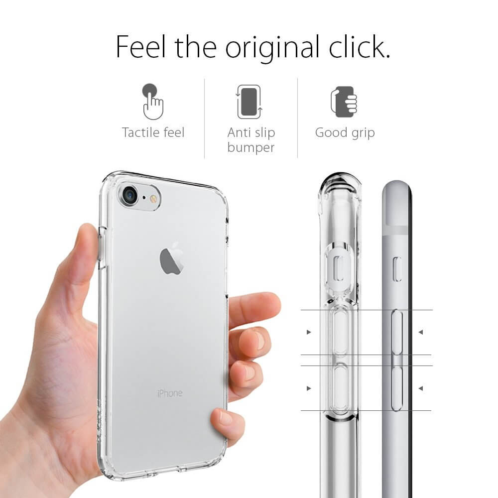 Spigen® Ultra Hybrid™ SGP 042CS20443 iPhone 7 Case - Crystal