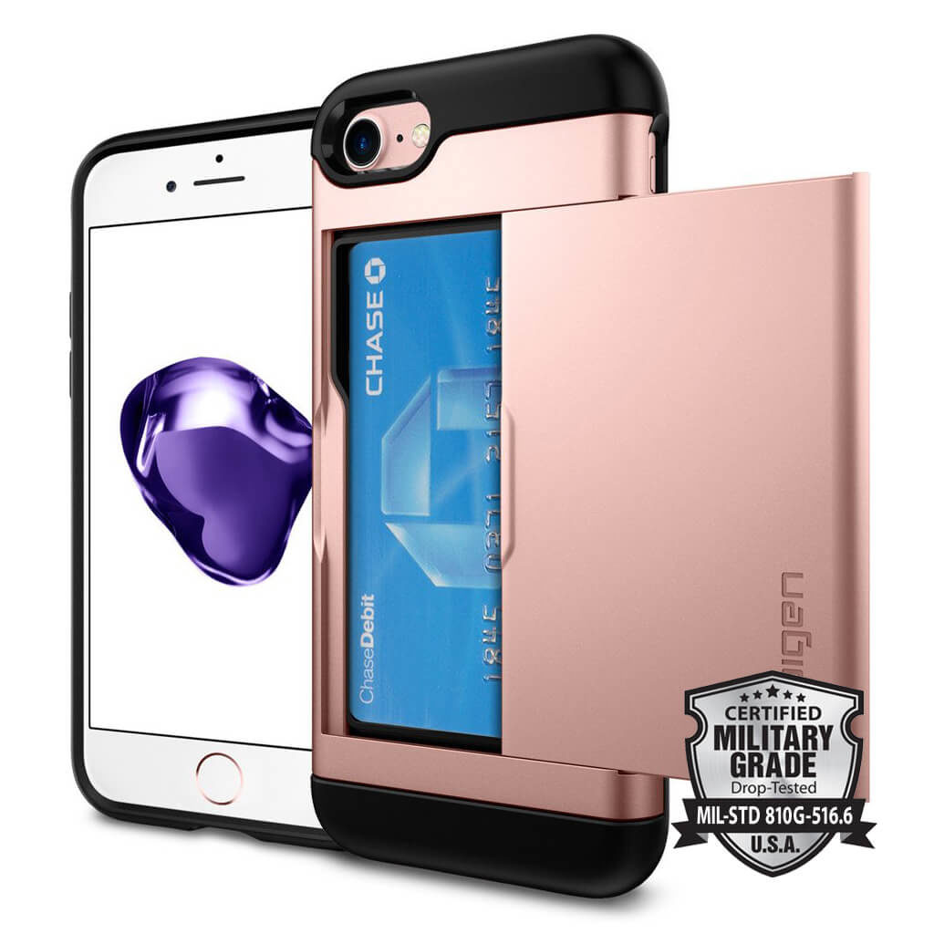 Spigen® Slim Armor™ CS SGP 042CS20454 iPhone 7 Case - Rose Gold