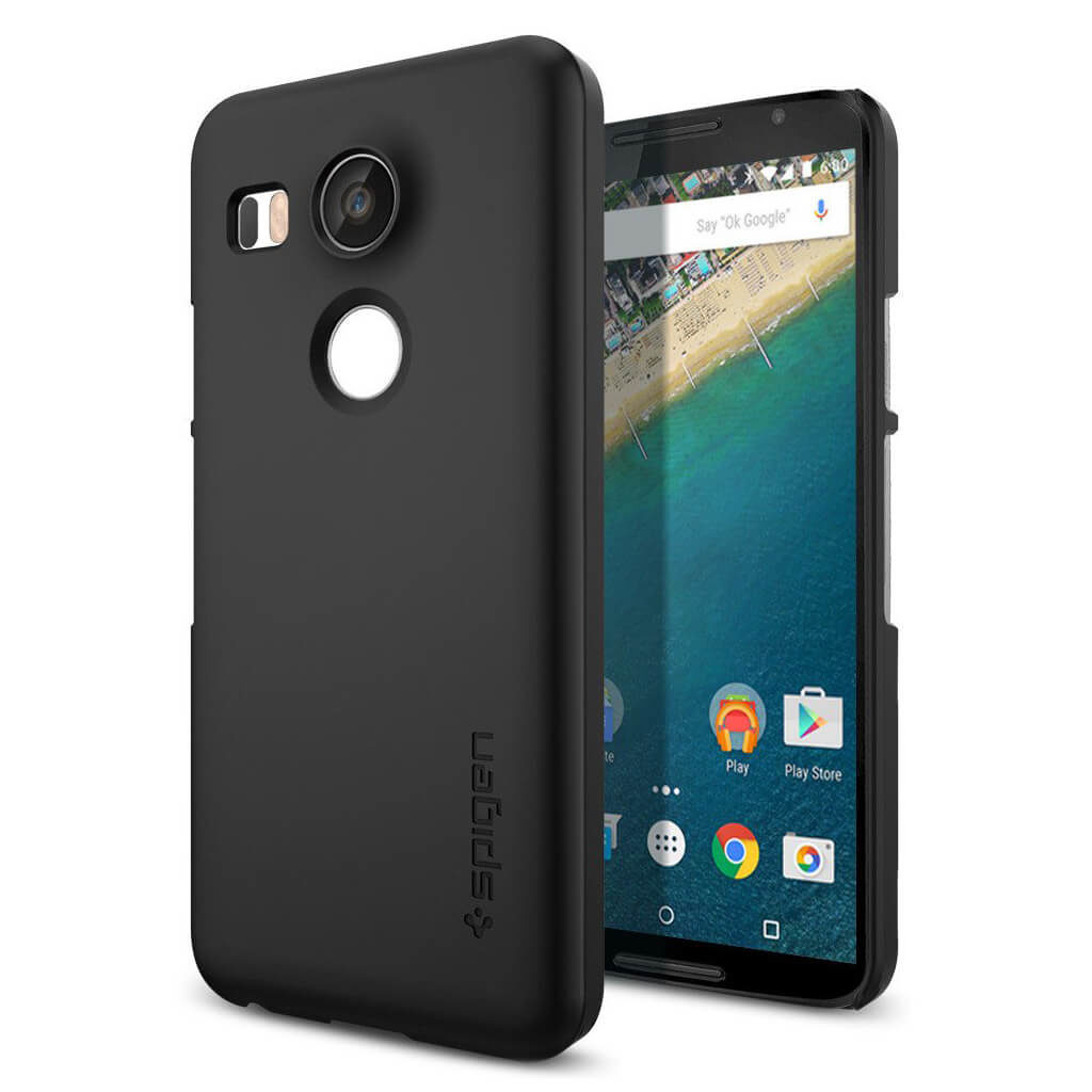 Spigen® Thin Fit™ SGP11756 Nexus 5X Case - Black