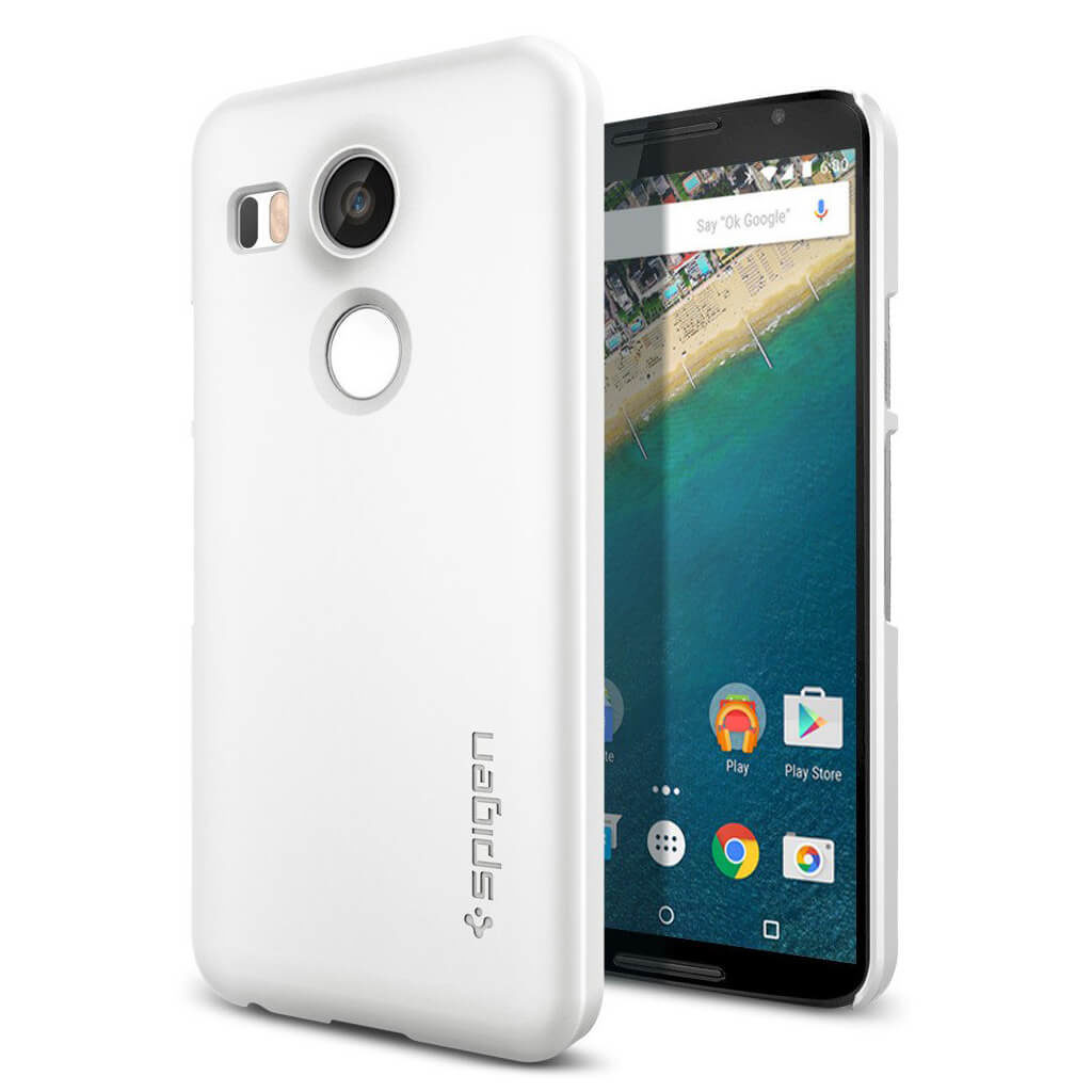 Spigen® Thin Fit™ SGP11758 Nexus 5X Case - Shimmery White