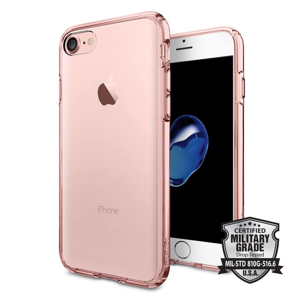 Spigen® Ultra Hybrid™ SGP 042CS20445 iPhone 7 Case - Rose Crystal