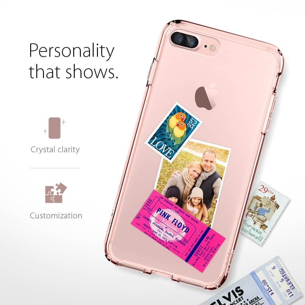 Spigen® Ultra Hybrid™ SGP 043CS20549 iPhone 7 Plus Case - Rose Crystal