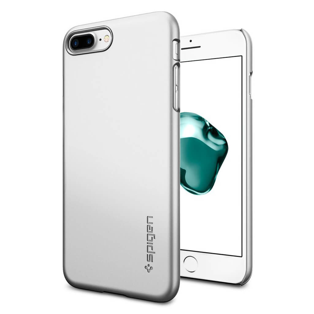 Spigen® Thin Fit™ SGP 043CS20735 iPhone 7 Plus Case - Satin Silver