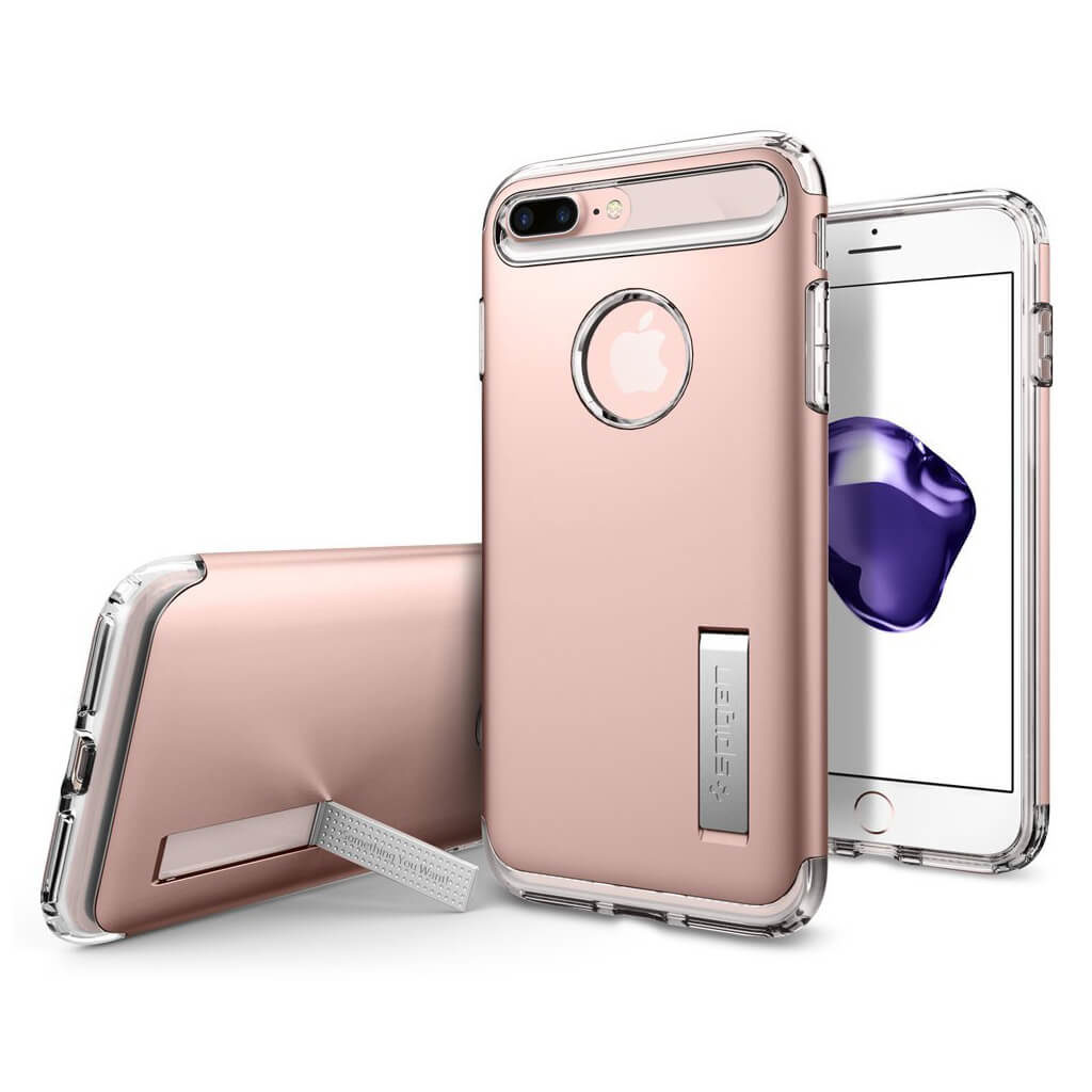 Spigen® Slim Armor™ 043CS20311 iPhone 7 Plus Case - Rose Gold