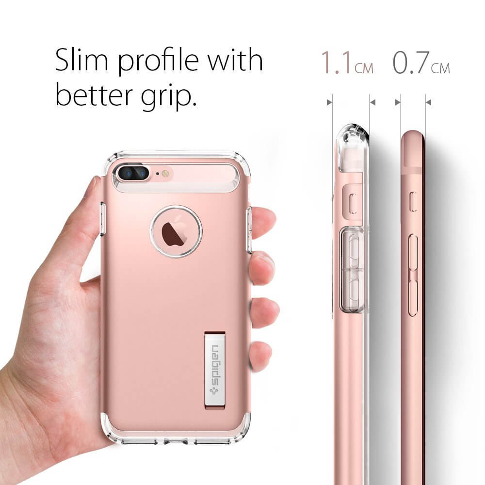 Spigen® Slim Armor™ SGP 043CS20311 iPhone 7 Plus Case - Rose Gold