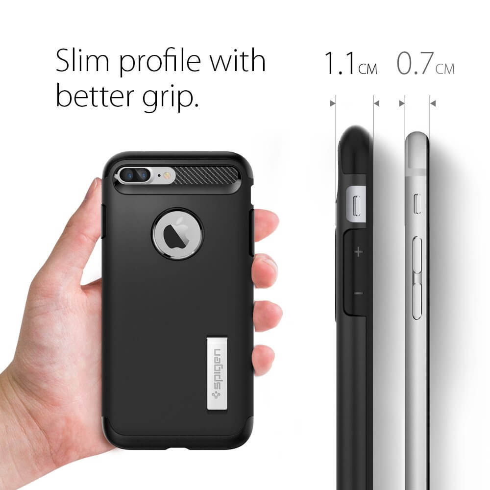 Spigen® Slim Armor™ SGP 043CS20648 iPhone 7 Plus Case - Black