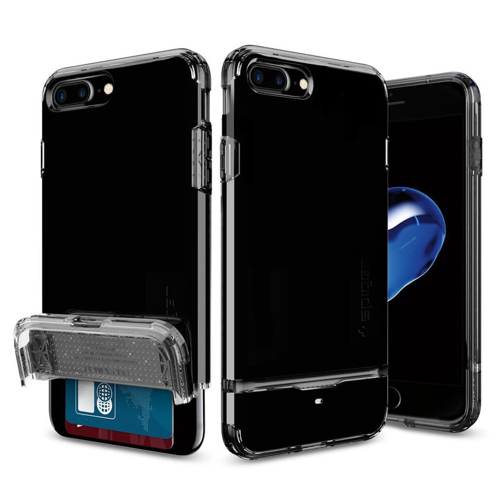 Spigen® Flip Armor™ 043CS20853 iPhone 7 Plus Case – Jet Black