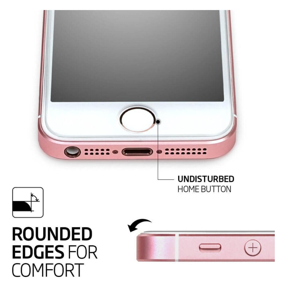 Spigen® (x2.Pack) GLAS.tR™ HD SGP10111 iPhone SE (2016) / 5s / 5 Premium Tempered Glass Screen Protector