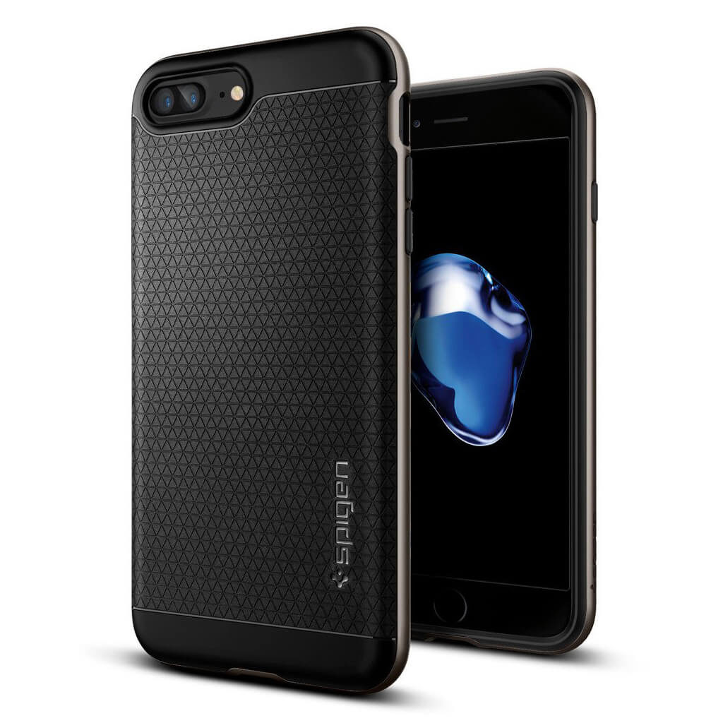 Spigen® Neo Hybrid™ 043CS20535 iPhone 7 Plus Case - Gunmetal