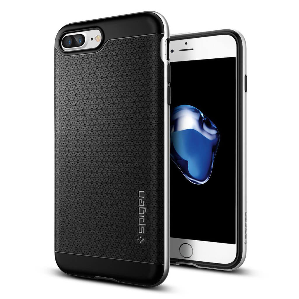 Spigen® Neo Hybrid™ 043CS20537 iPhone 7 Plus Case - Satin Silver