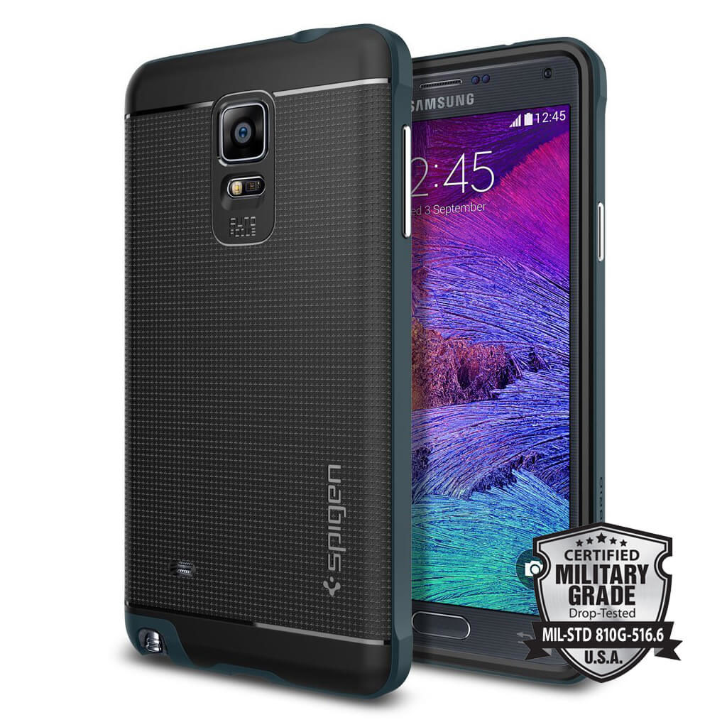 Spigen® Neo Hybrid™ SGP11119 Samsung Galaxy Note 4 Case - Metal Slate