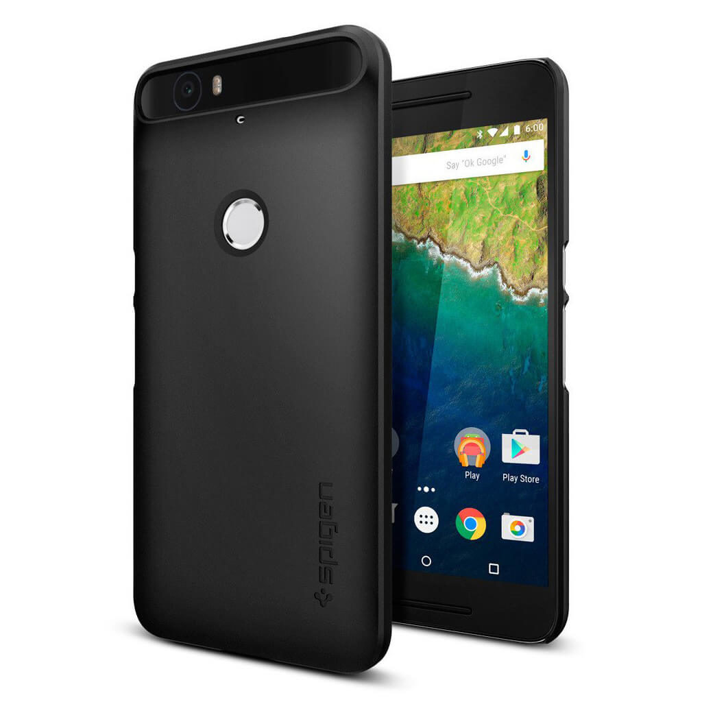 Spigen® Thin Fit™ SGP11814 Nexus 6P Case - Black