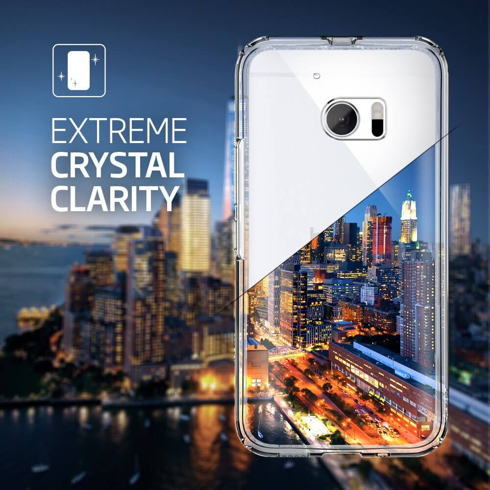 Spigen® Ultra Hybrid™ SGP H09CS20277 HTC 10 Case - Crystal Clear