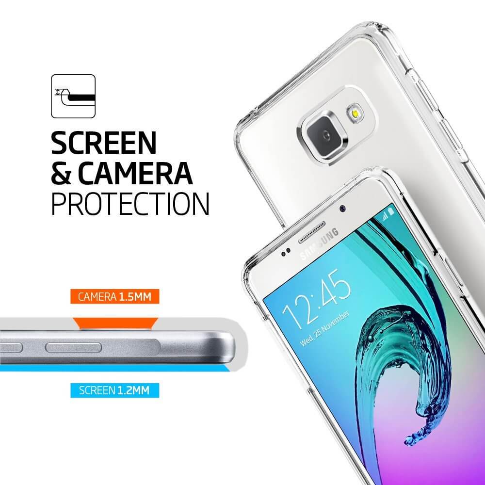 Spigen® Ultra Hybrid™ SGP11835 Samsung Galaxy A5 (2016) Case - Crystal Clear