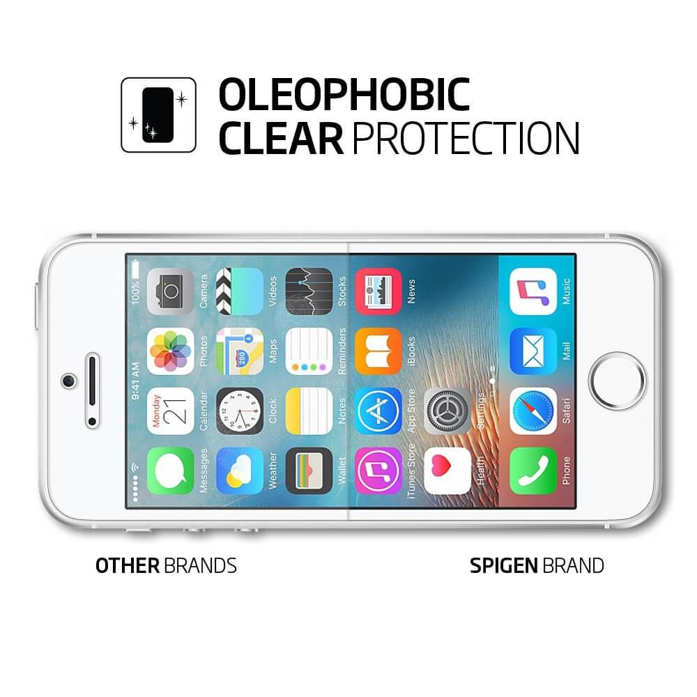 Spigen® x5 Pack Crystal™ SGP 041FL20165 iPhone SE/5s/5/5C Premium Screen Protector