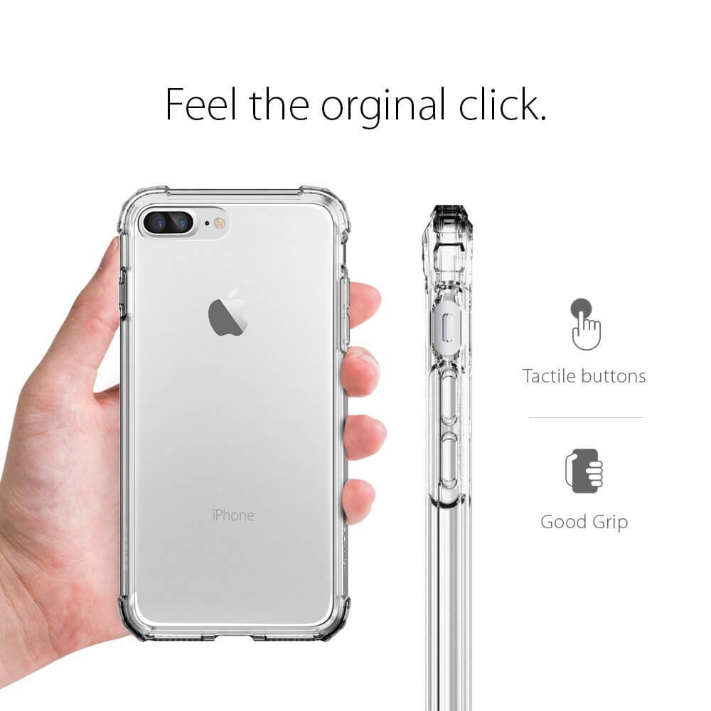 Spigen® Crystal Shell™ 043CS20314 iPhone 7 Plus Case – Crystal Clear
