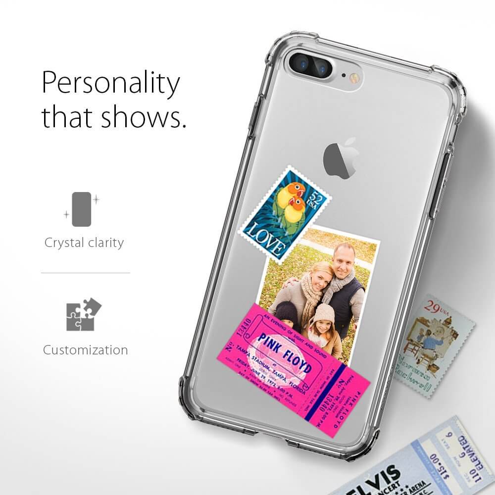 Spigen® Crystal Shell™ SGP 043CS20500 iPhone 7 Plus Case - Dark Crystal