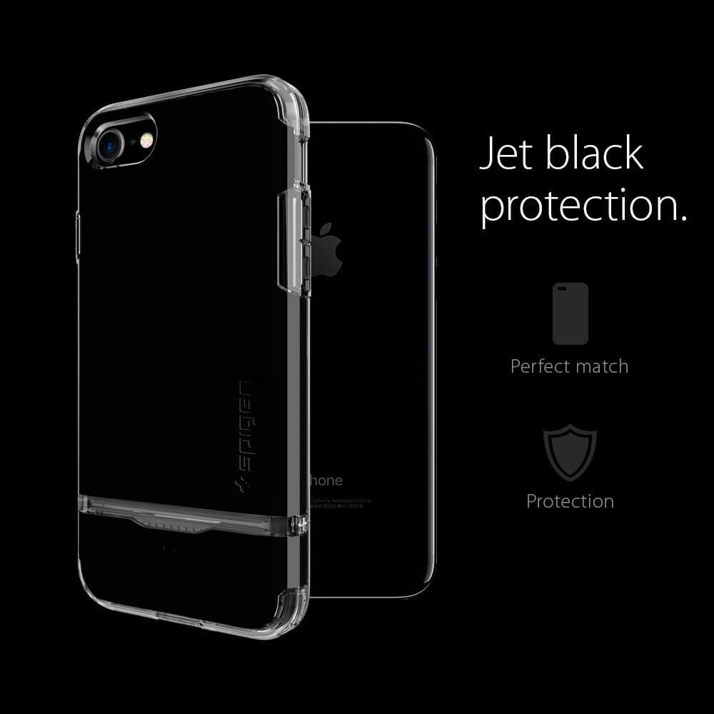 Spigen® Flip Armor™ SGP 042CS20844 iPhone 7 Case - Jet Black