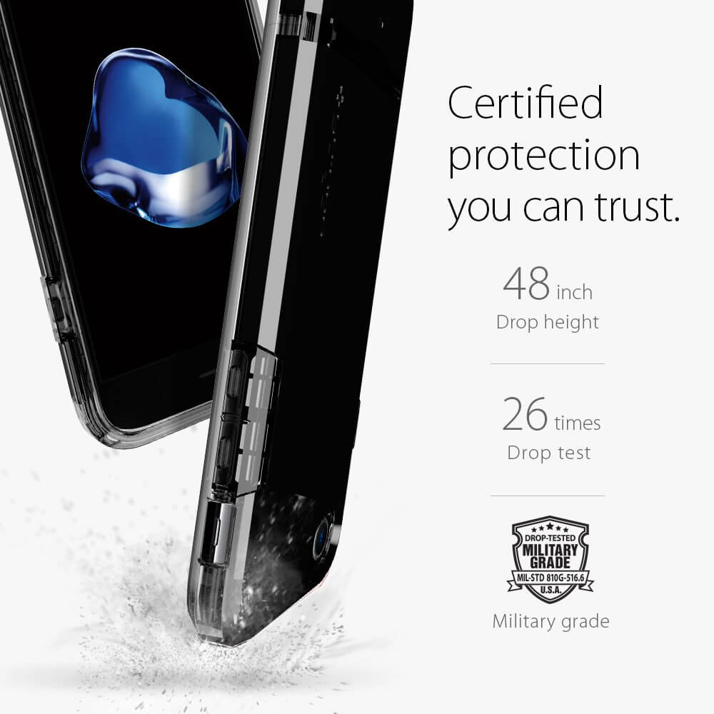 Spigen® Flip Armor™ SGP 042CS20844 iPhone 7 Case - Jet Black