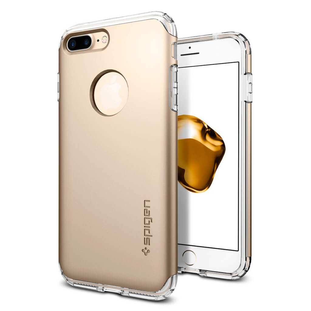 Spigen® Hybrid Armor™ 043CS20699 iPhone 7 Plus Case - Champagne Gold
