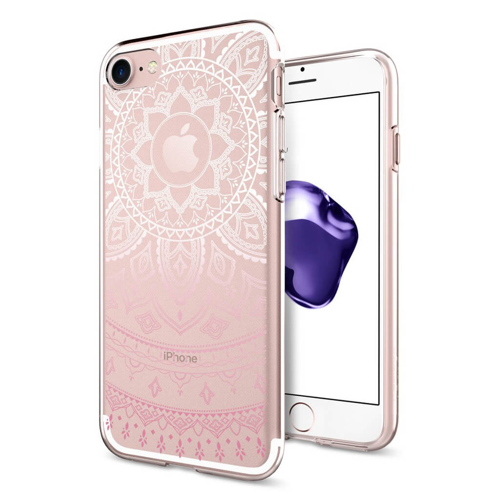 Spigen® Liquid Crystal™ 042CS20958 iPhone SE (2022 / 2020) / 8 / 7 Case - Shine Pink