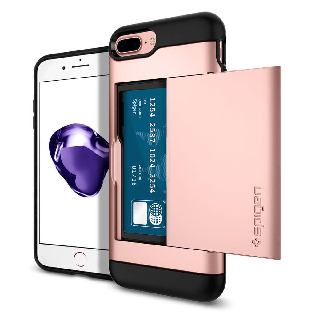 Spigen® Slim Armor CS™ 043CS20527 iPhone 7 Plus Case - Rose Gold